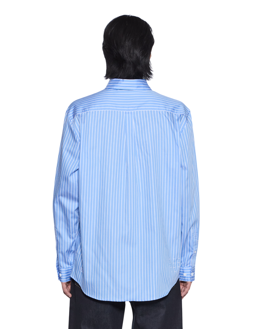 KADE LS SHIRT BLUE - Image 3