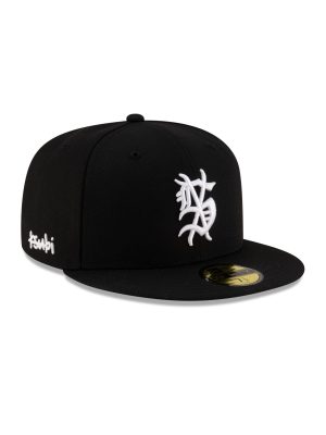 KSUBI X NEW ERA 59FIFTY FITTED CAP BLACK