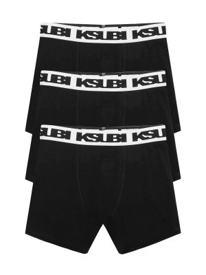 ROYALTY BOXER BRIEF 3 PACK BLACK