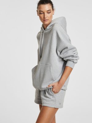3 X 4 OH G HOODIE GREY MARL
