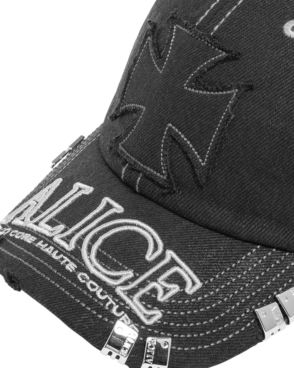 KSUBI X ALICE HOLLYWOOD ATELIER CAP BLACK WAX - Image 2