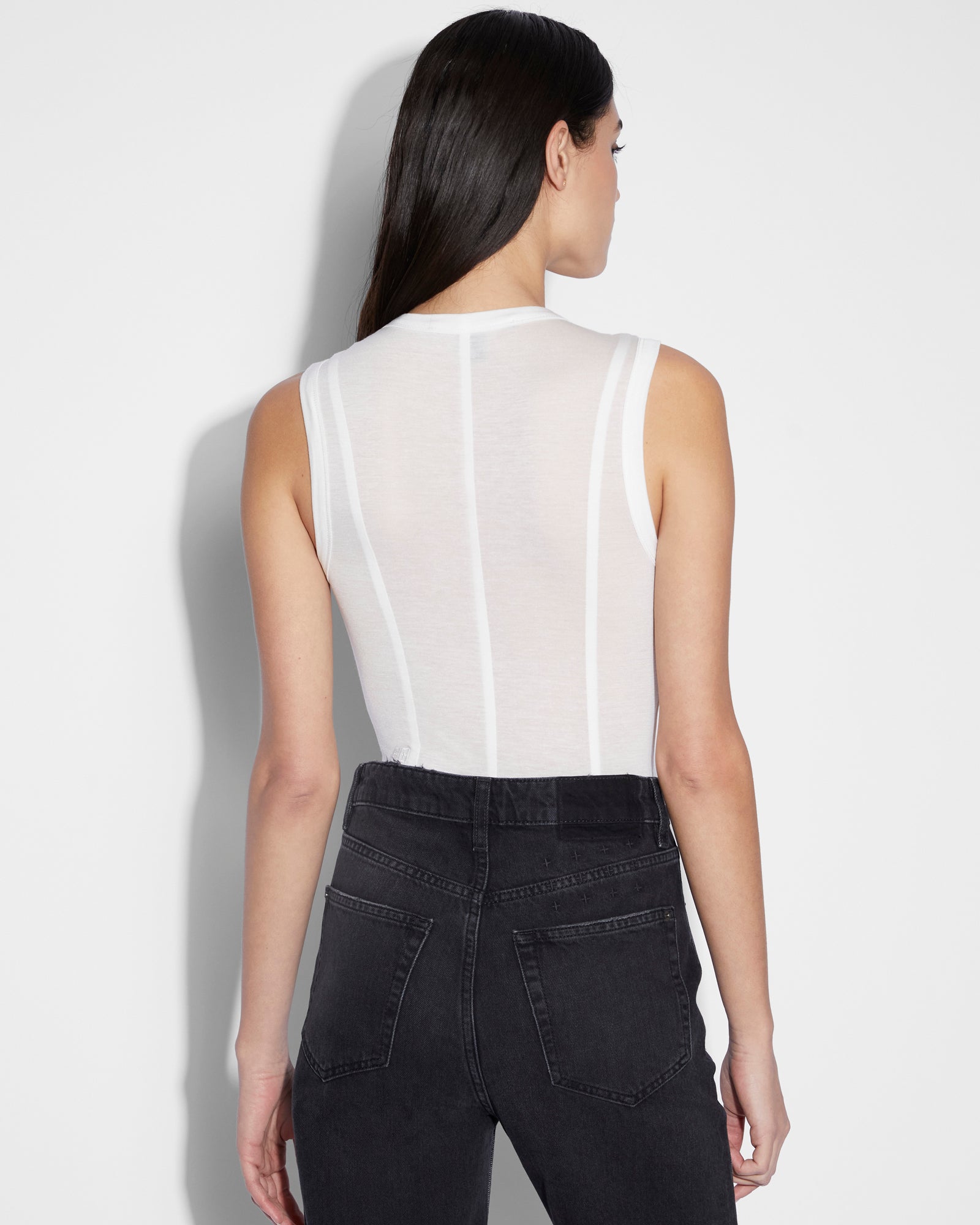 RESTRICT CORSET BODYSUIT ECRU - Image 3