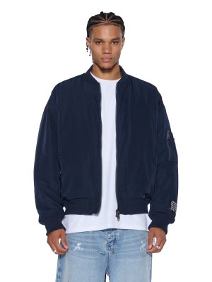 INTRUDER BOMBER JACKET NAVY
