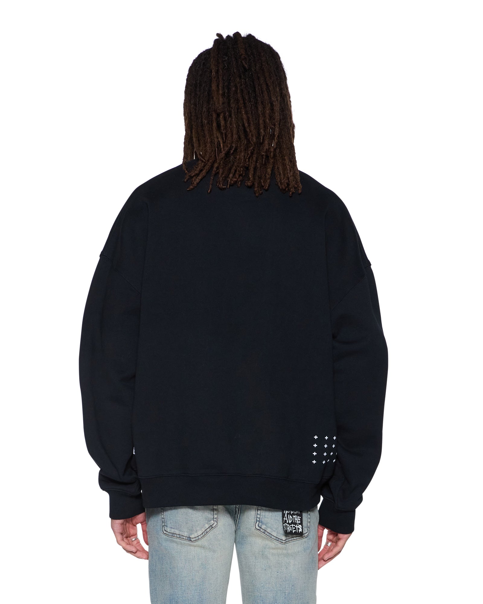 PLATED EKCESS CREWNECK JET BLACK - Image 4