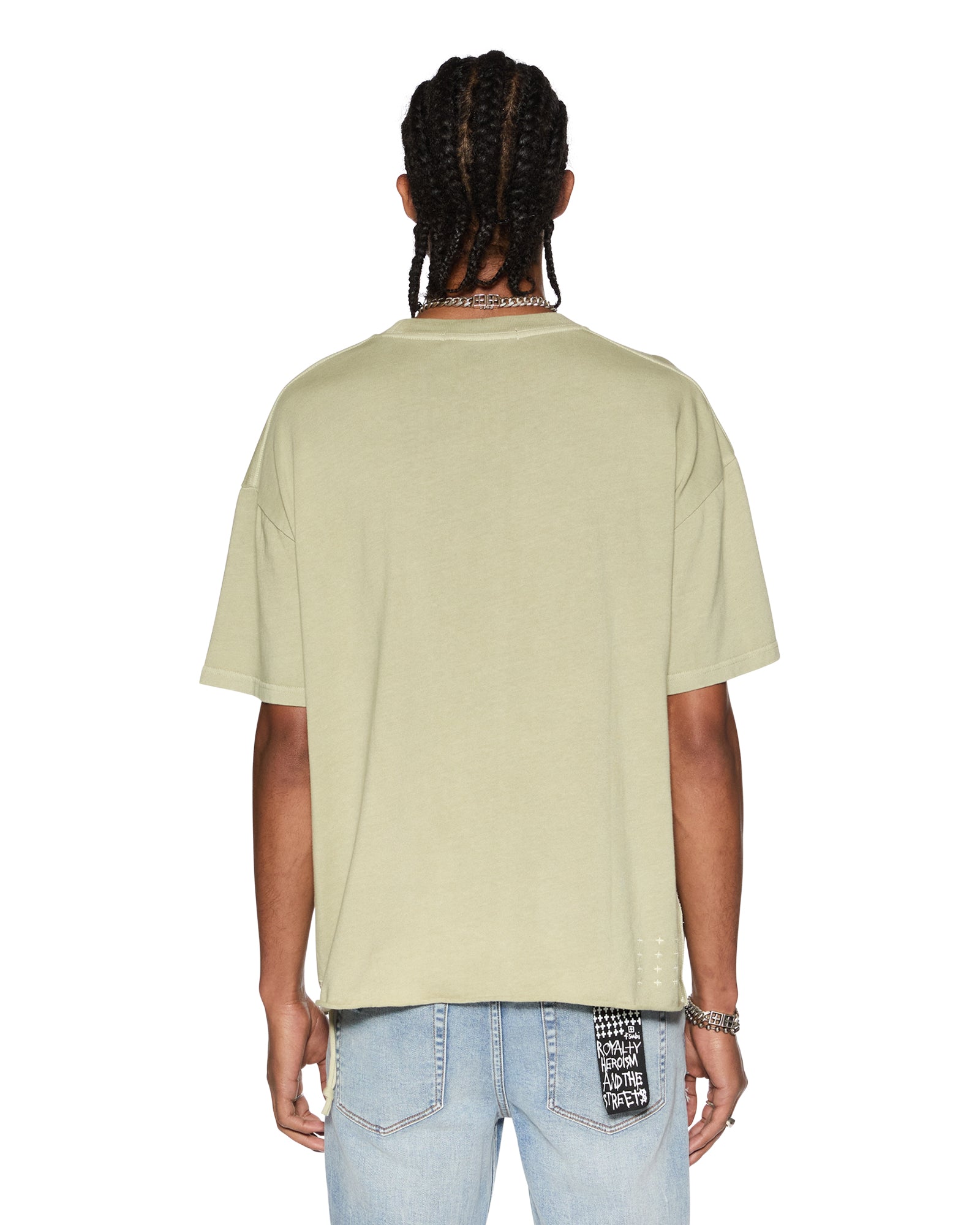 EST POCKET SS TEE GRASS - Image 4