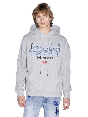 LA 4X4 BIGGIE HOODIE GREY MARLE