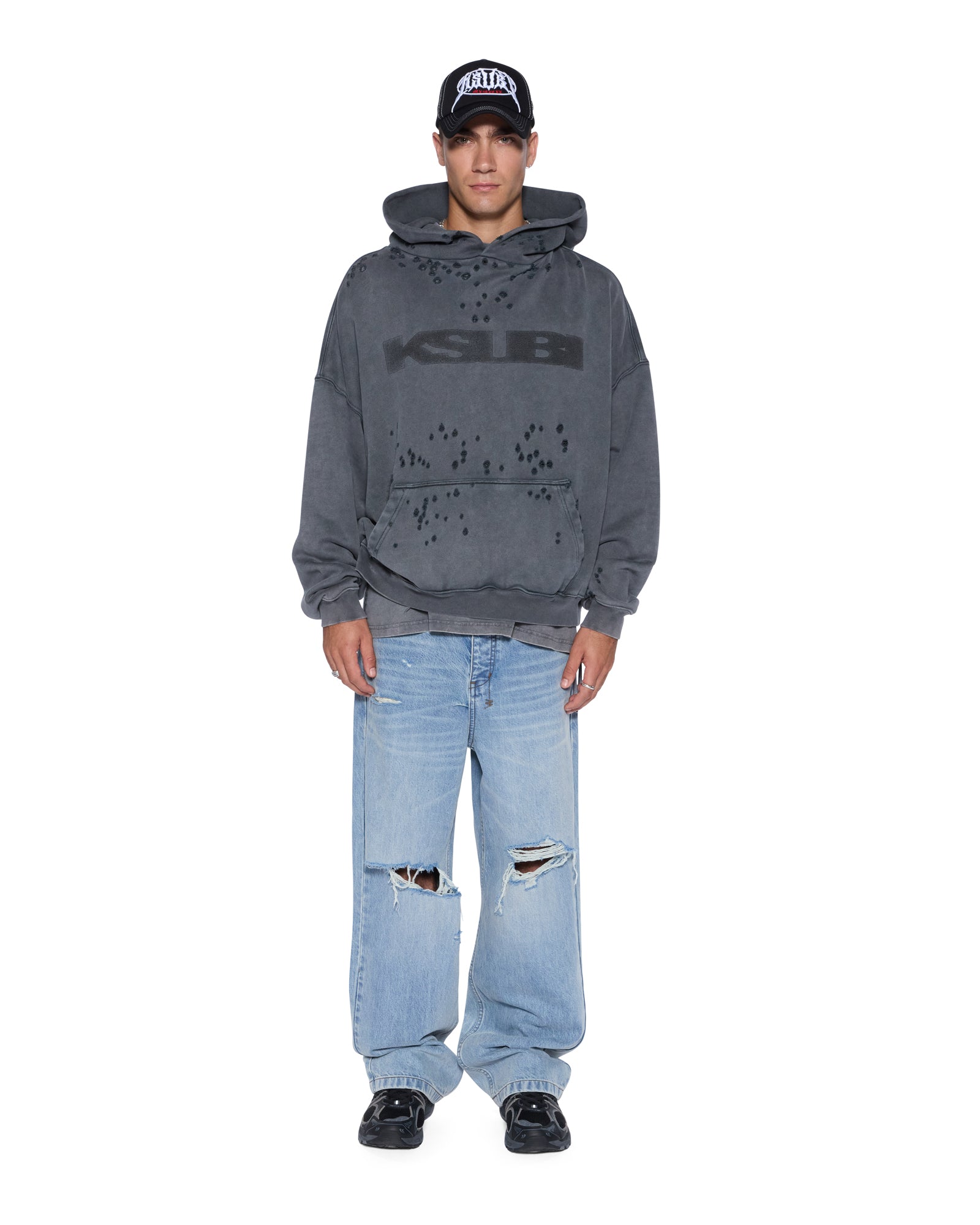 BLASTED EKCESS HOODIE RHINO - Image 2