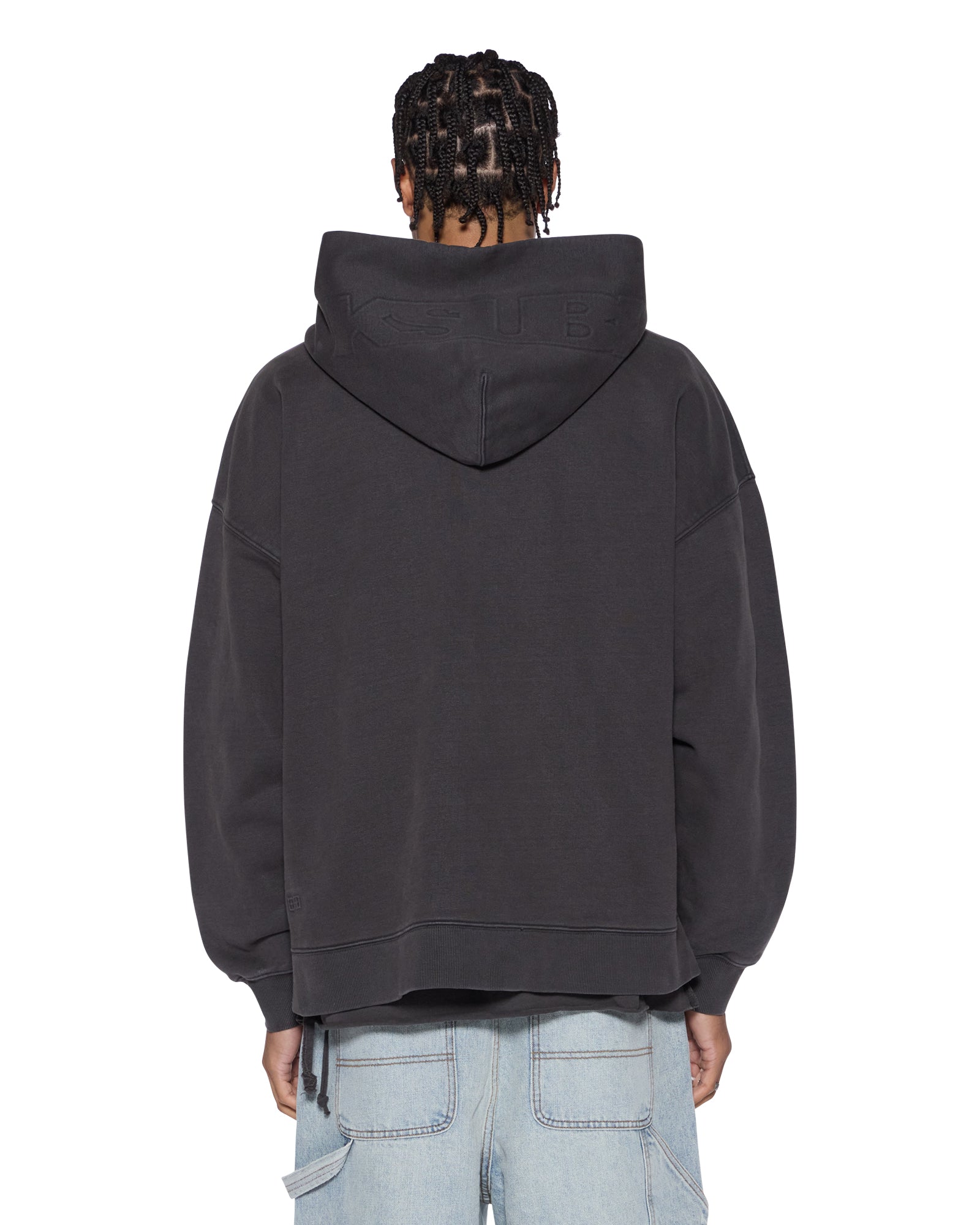 INTRUDER EKCESS HOODIE FADED BLACK - Image 4