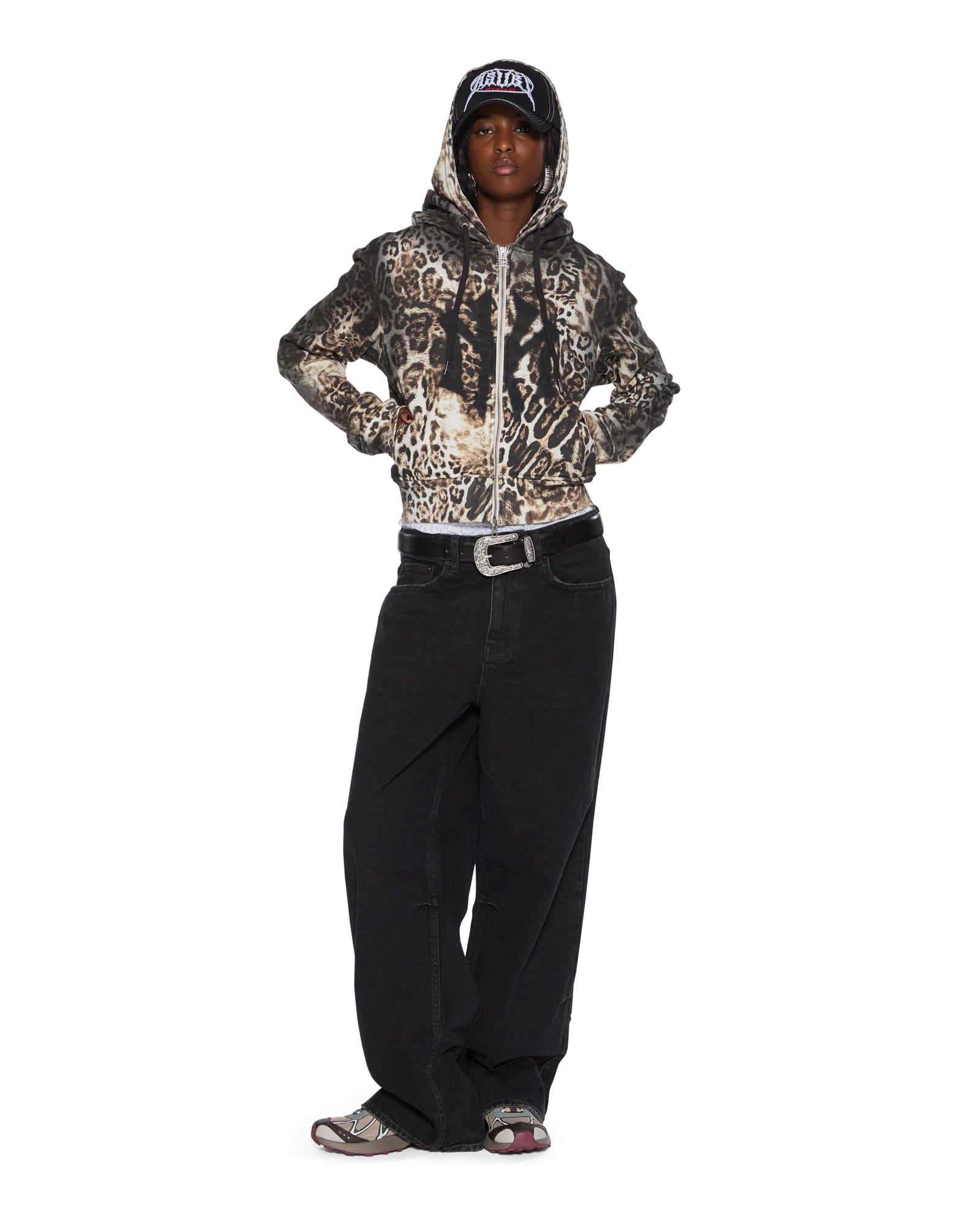 MOWALOLA ZIP HOODIE CHEETAH - Image 6