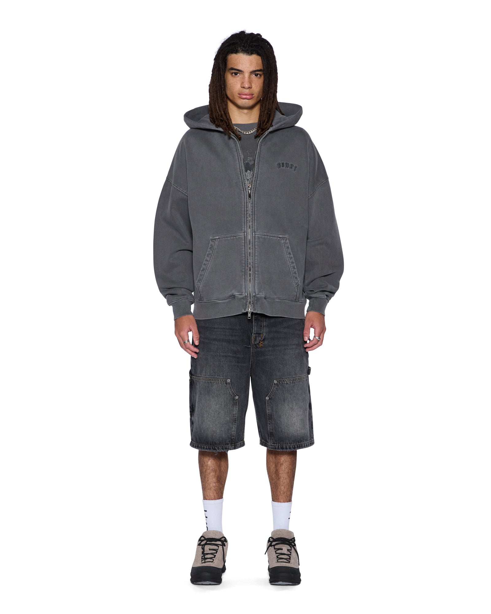 SERPENT EKCESS HOODIE FADED BLACK - Image 4