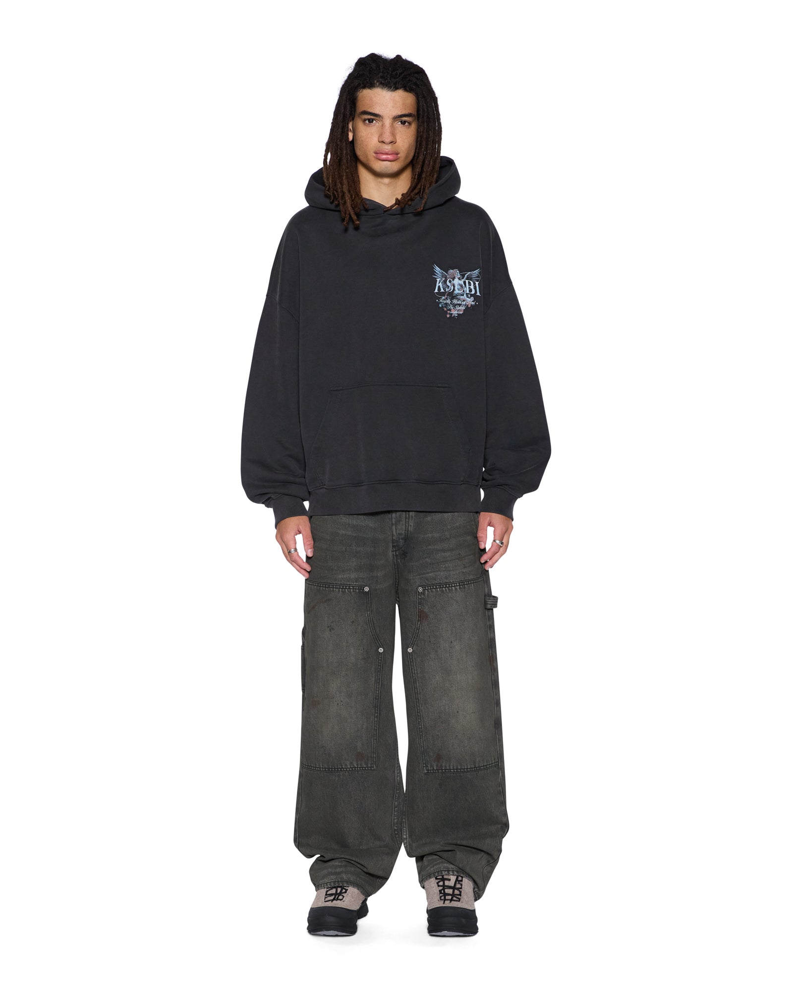 SPIRIT EKCESS HOODIE ACID BLACK - Image 2