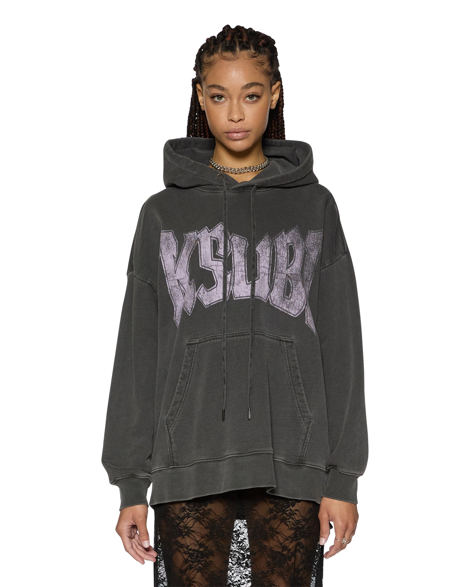 WORLD TOUR OH G HOODIE CHARCOAL - Image 7