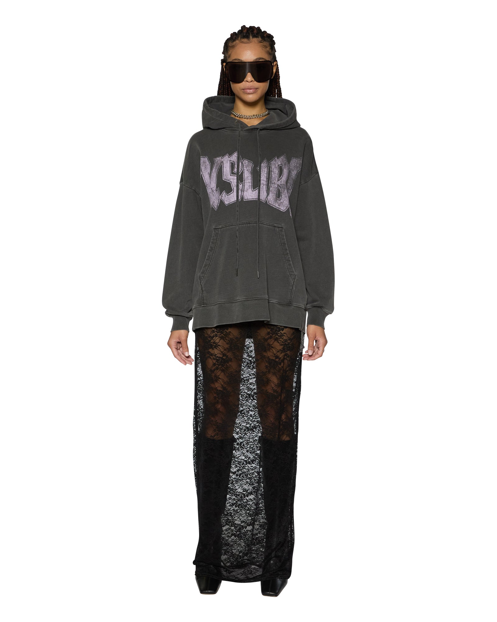 WORLD TOUR OH G HOODIE CHARCOAL - Image 5