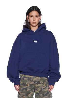 SLOUCH HOODIE NAVY
