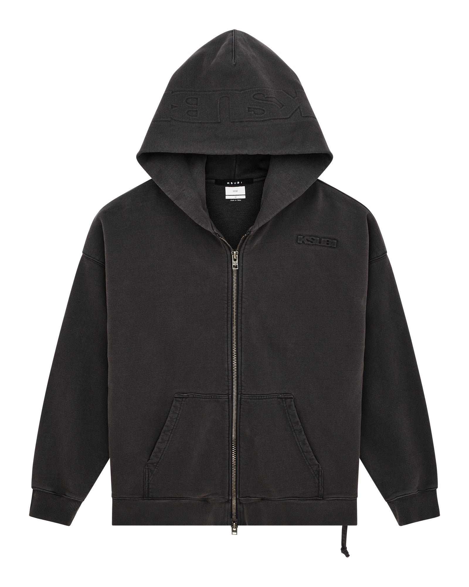 INTRUDER EKCESS HOODIE FADED BLACK - Image 5