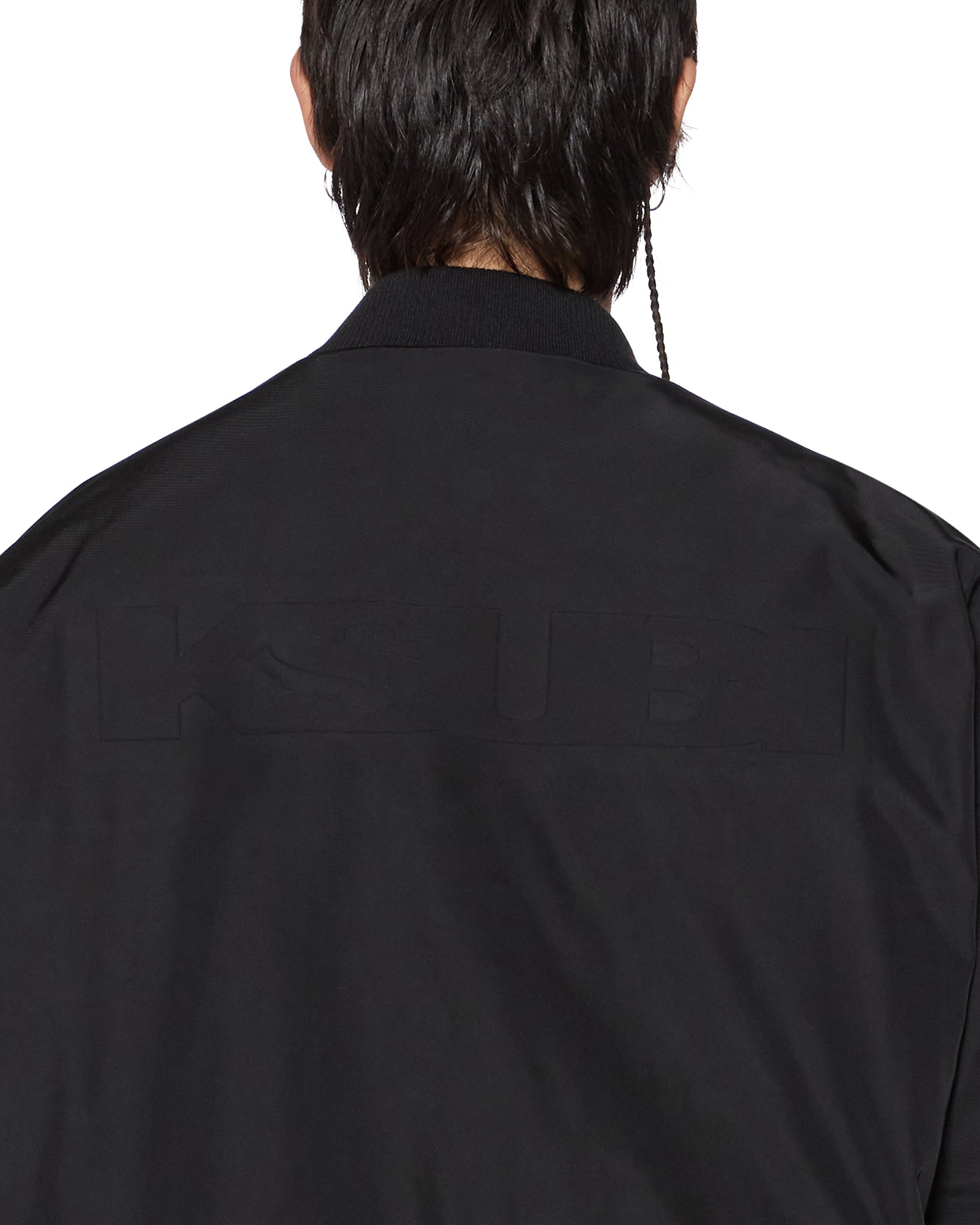 INTRUDER BOMBER JACKET BLACK - Image 3