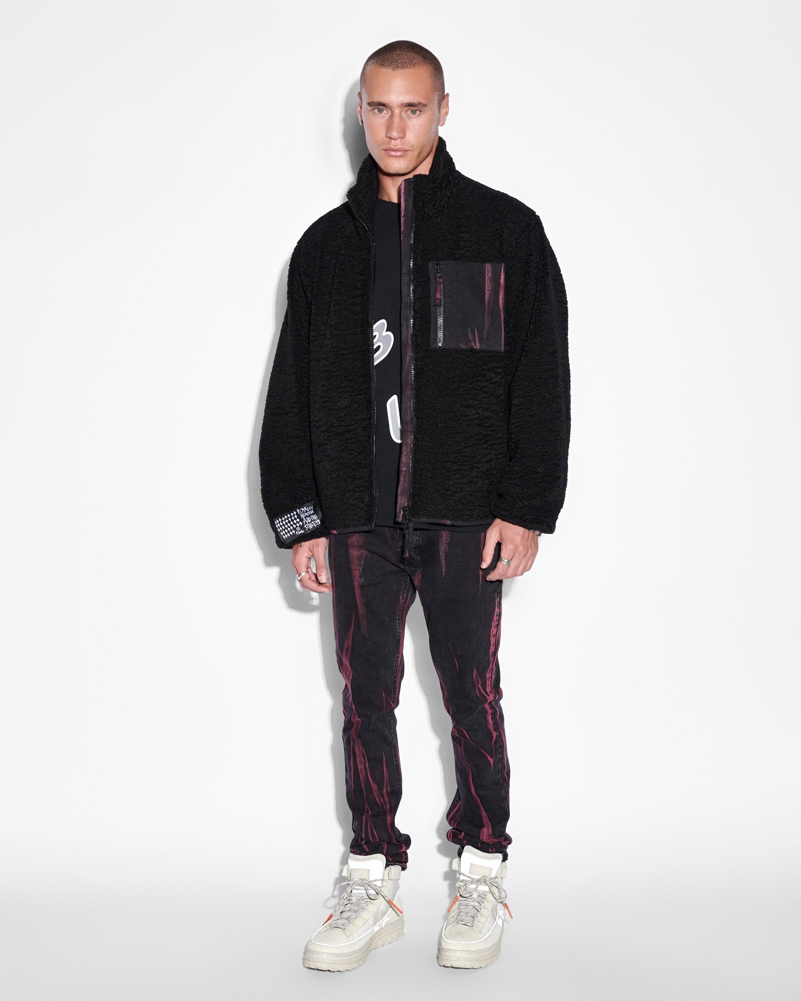 ICEBREAKER ZIP THRU BLACK - Image 3