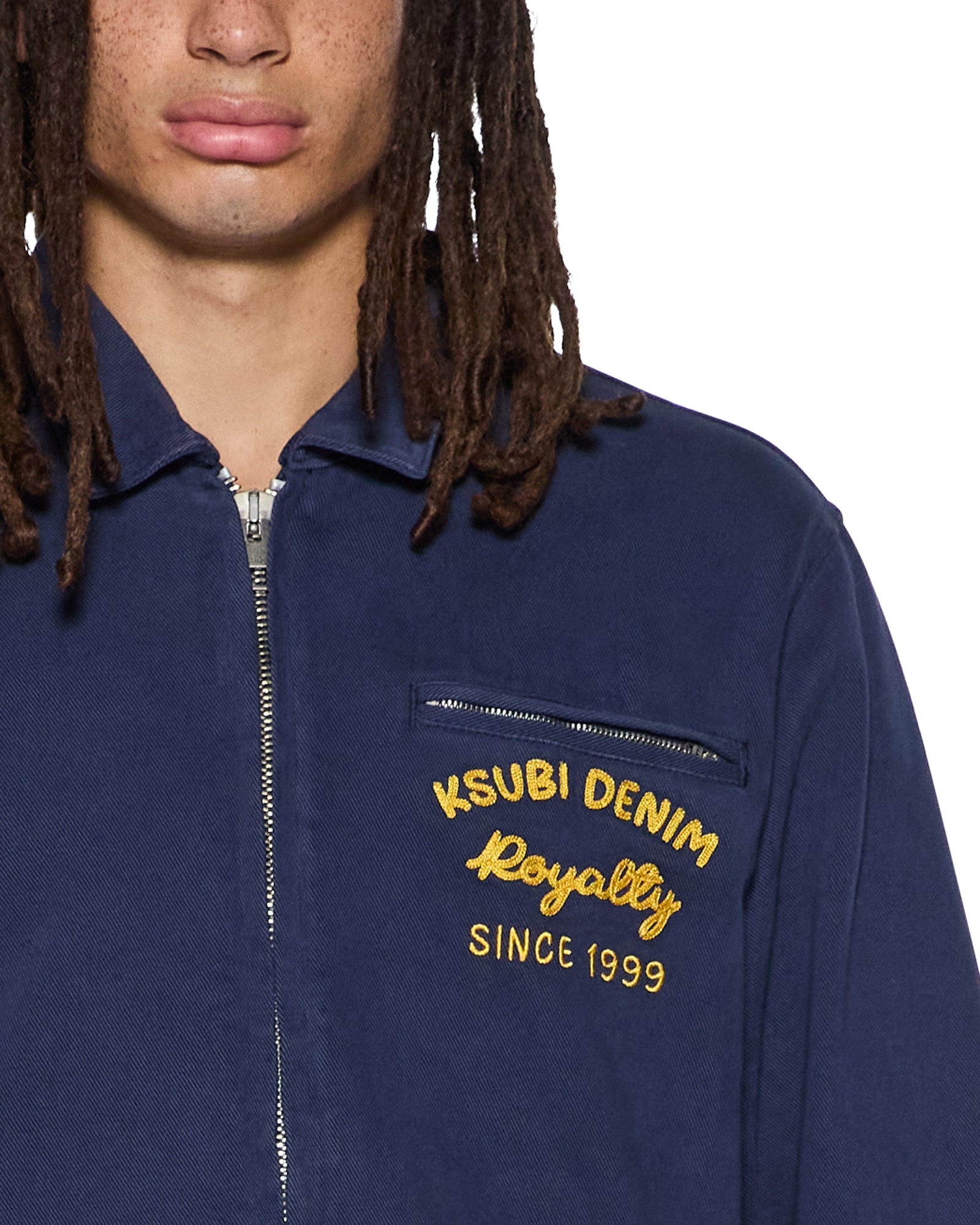 MECHANIK CHAINSTITCH JACKET INK BLUE - Image 4