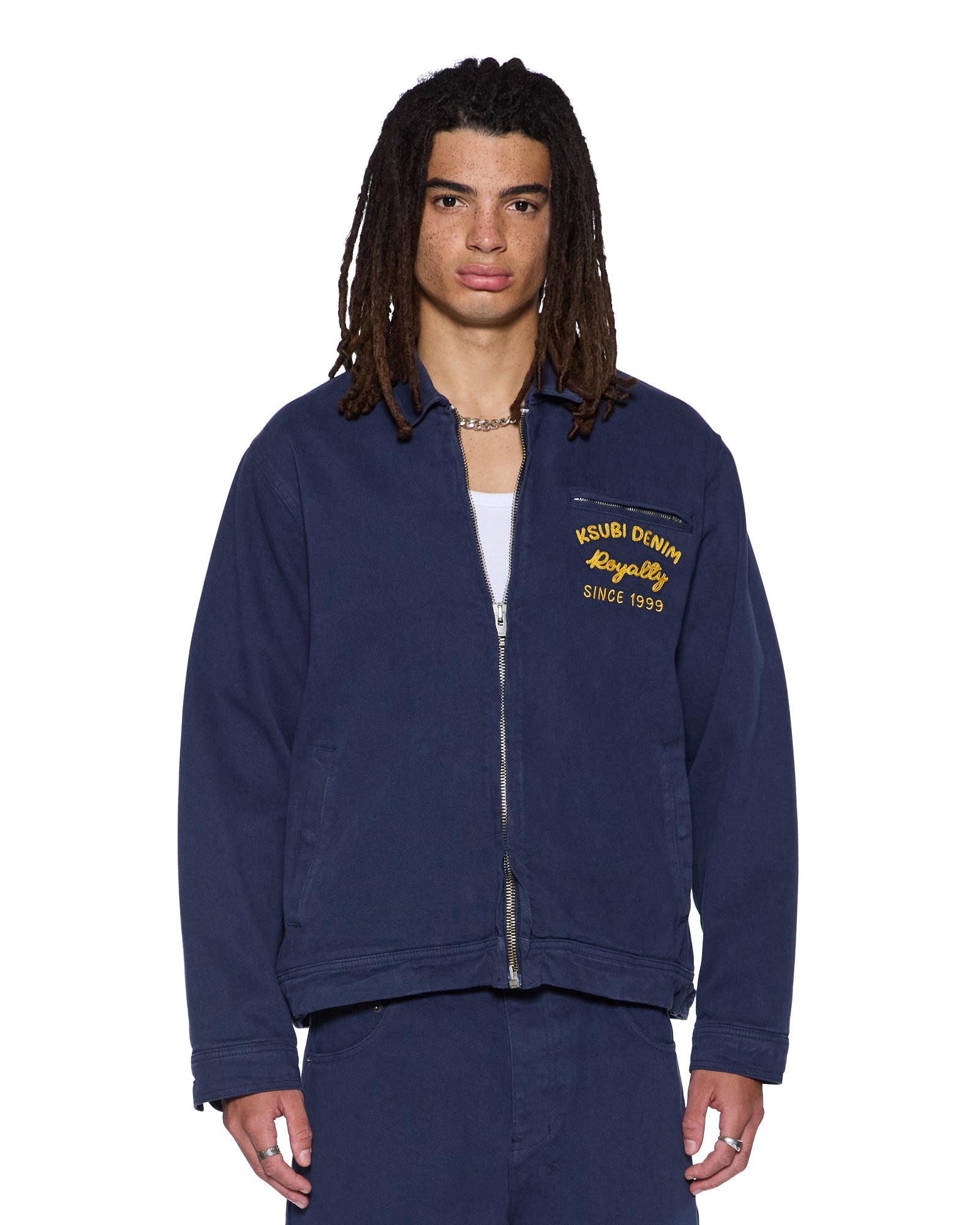 MECHANIK CHAINSTITCH JACKET INK BLUE - Image 3