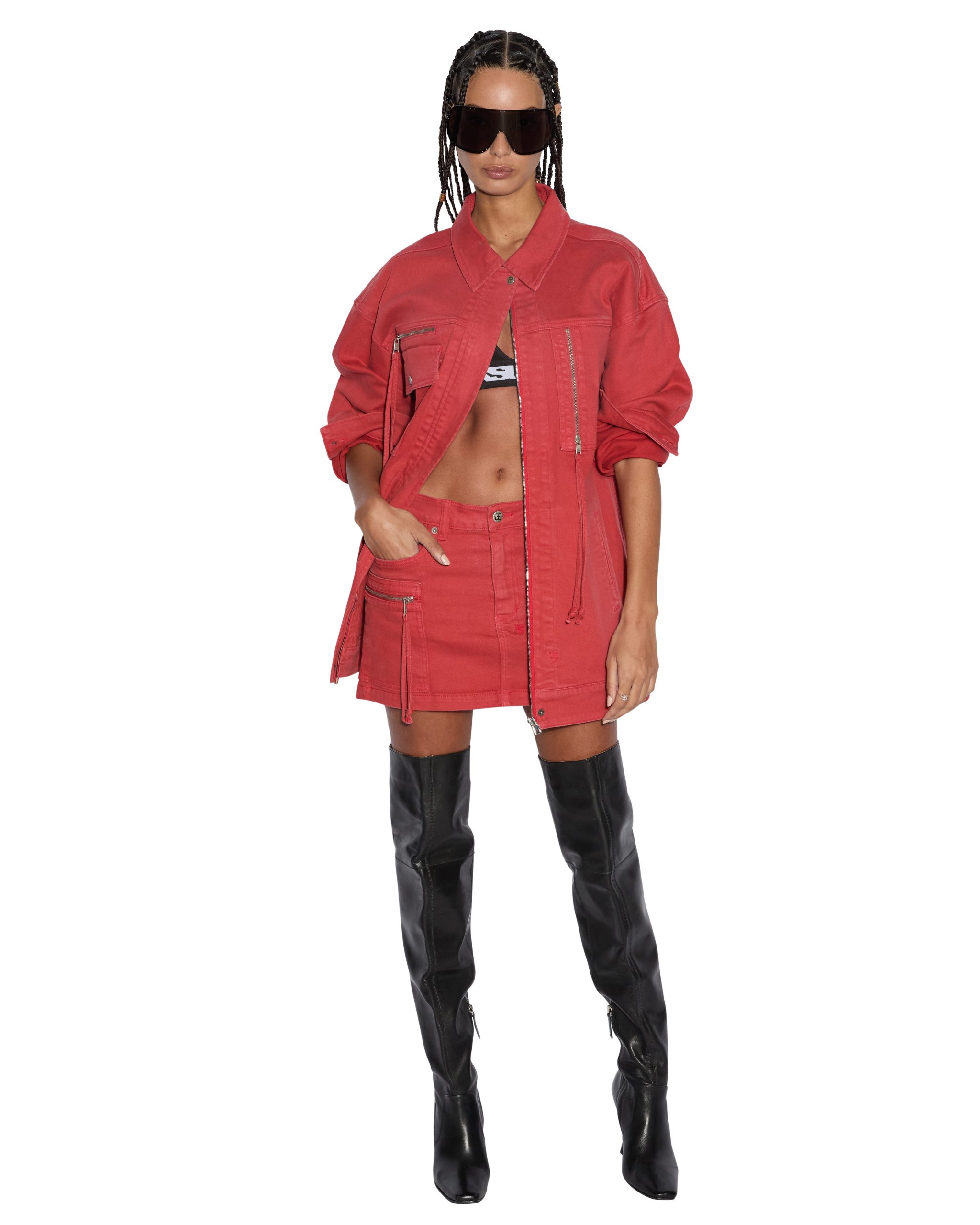 DOWNTOWN JACKET BIKER ROASTED - Image 6