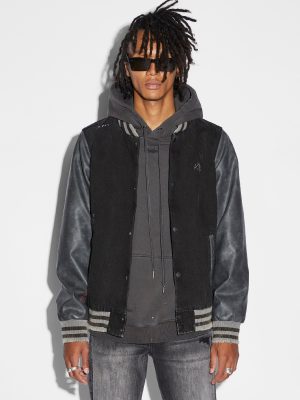 SKRIBED KING JACKET BLACK