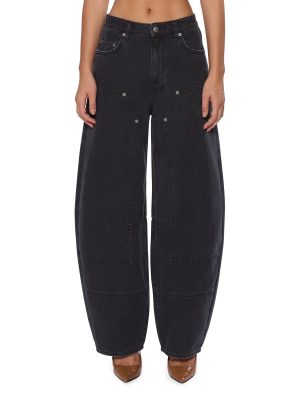 BARREL JEAN CARPENTER BLACK