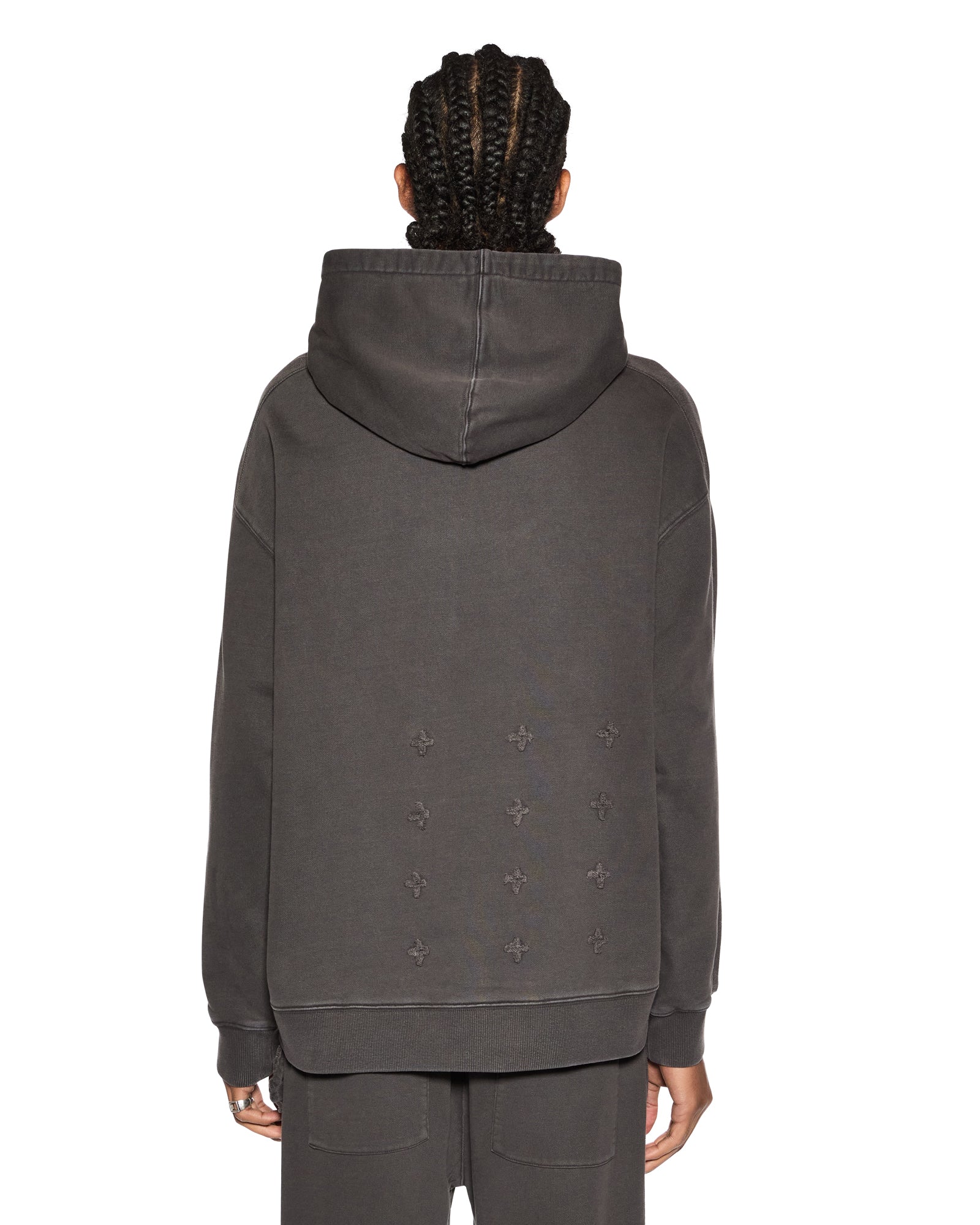 INVERTED BIGGIE HOODIE FADED BLACK - Image 6