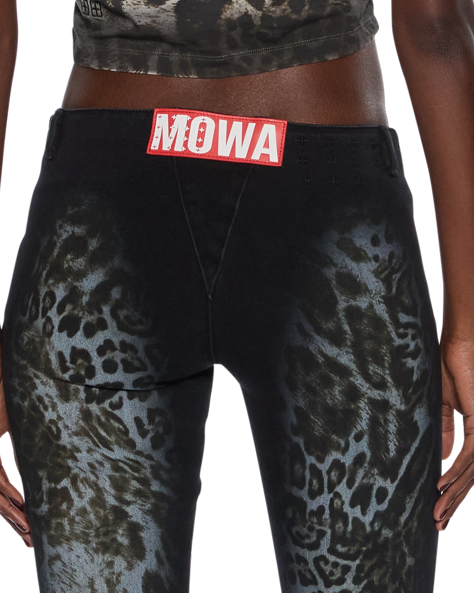 MOWALOLA JEAN BLACK CHEETAH - Image 2