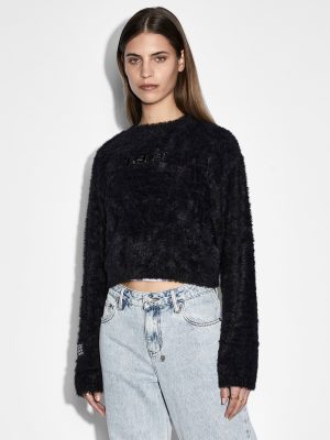 CROPPED SWEATER BLACK