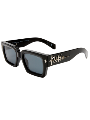 THE KINGY SUNGLASSES BLACK SILVER