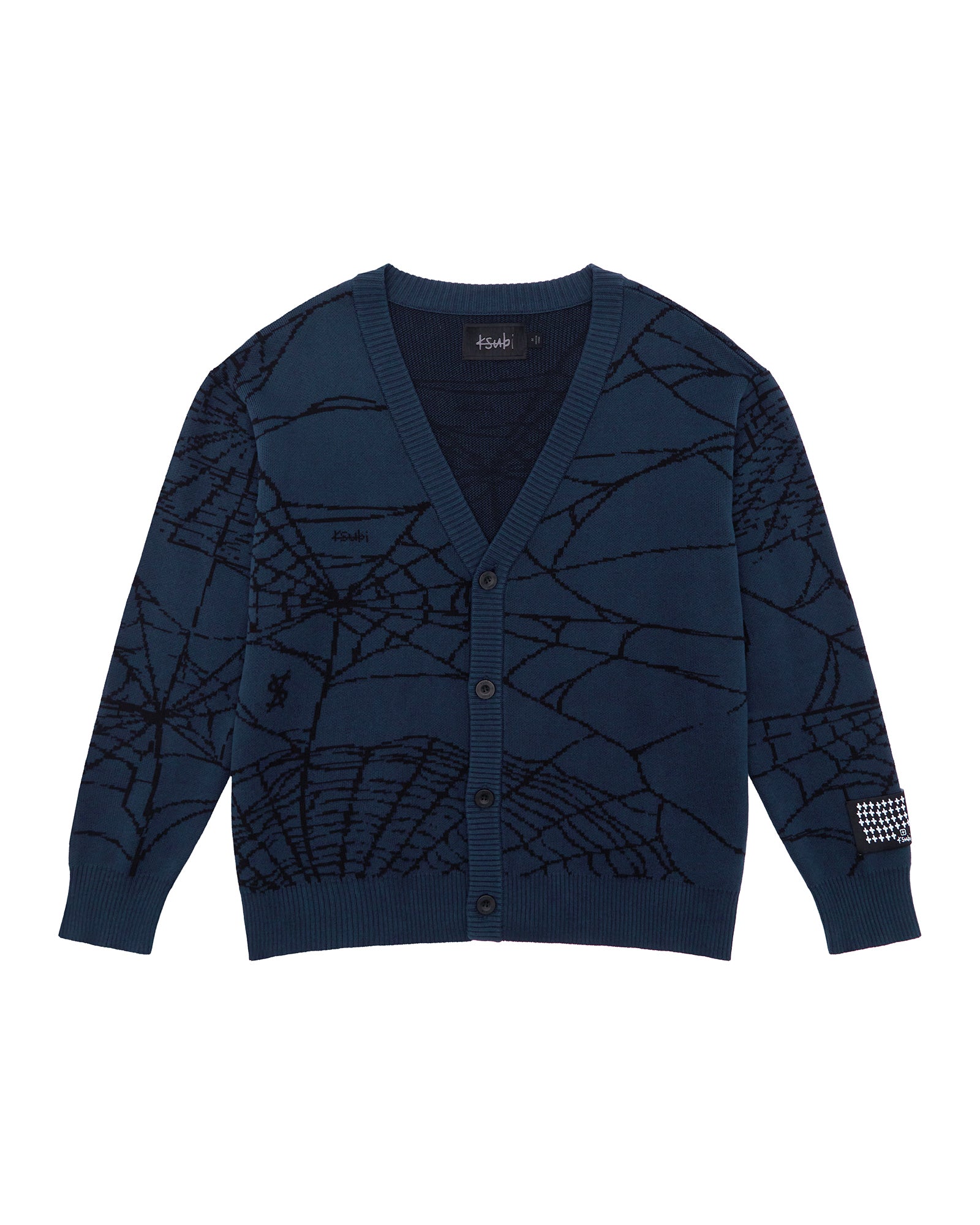 LIES KNIT CARDIGAN GASOLINE - Image 5