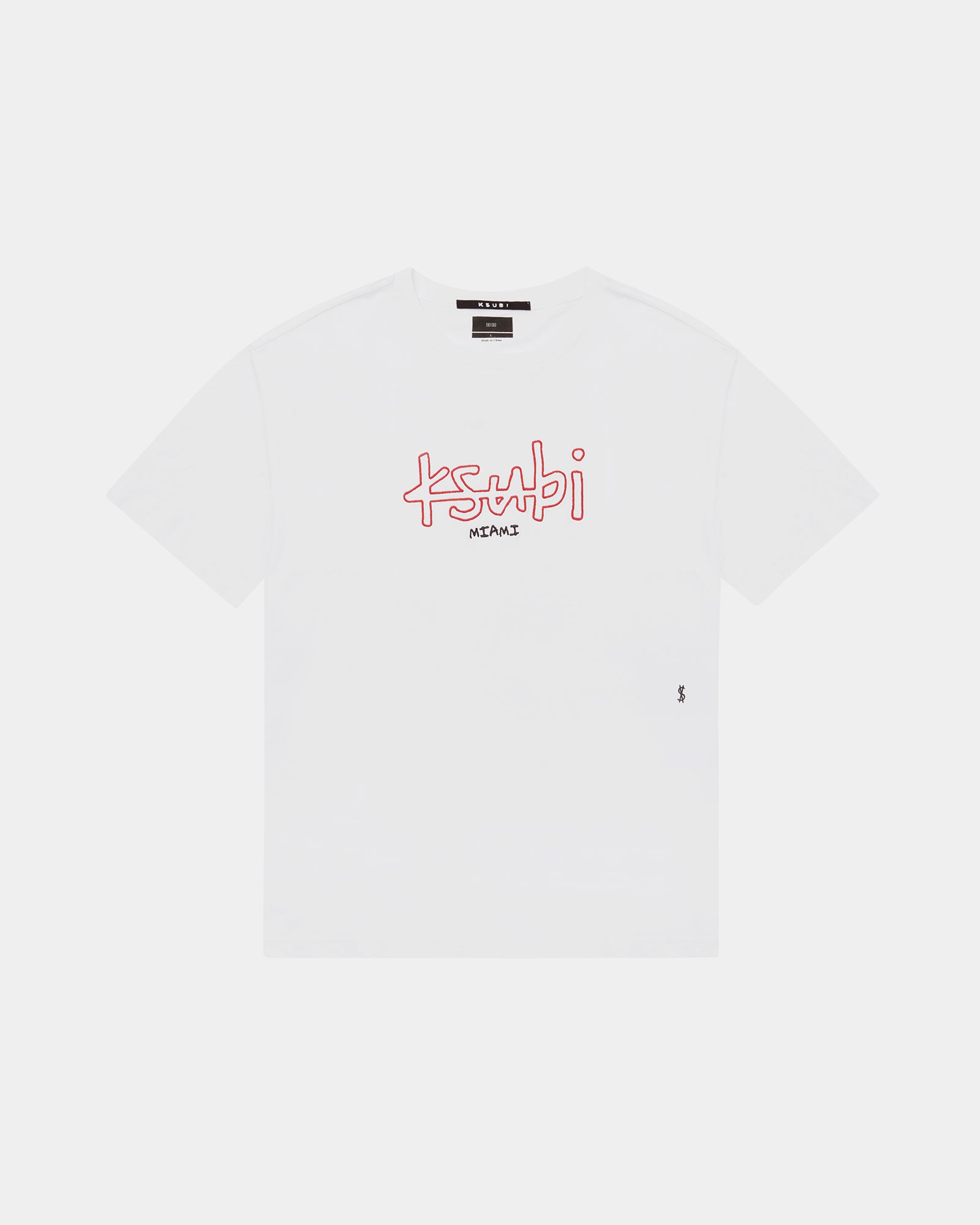 MIAMI 4X4 BIGGIE SS TEE TRU WHITE - Image 4