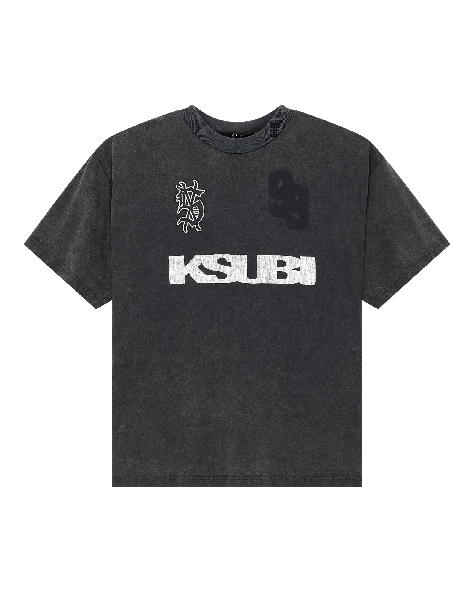 RUGGED EKCESS SS TEE BLASTED BLACK - Image 5