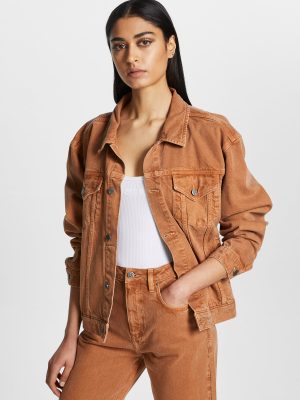 OVERSIZED JACKET BROWN SUGAR