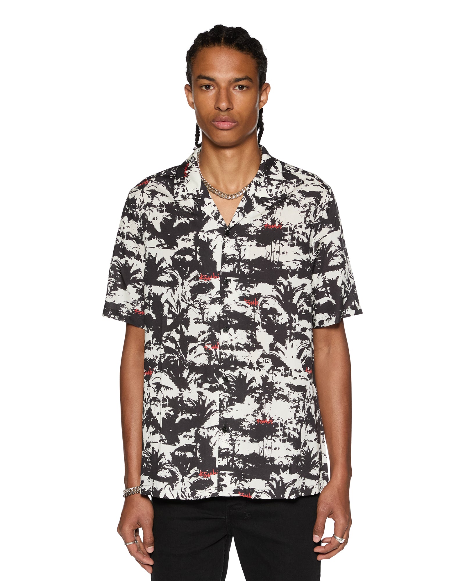 PALMTREE RESORT SS SHIRT MULTI - Image 4