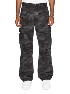 FUGITIVE CARGO BLACK CAMO
