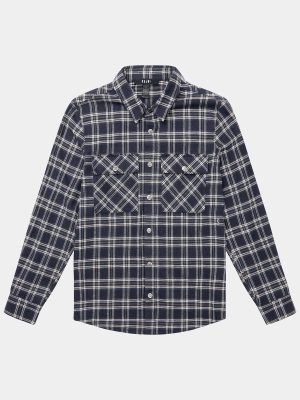 PARADOX LS SHIRT INDIGO FADE