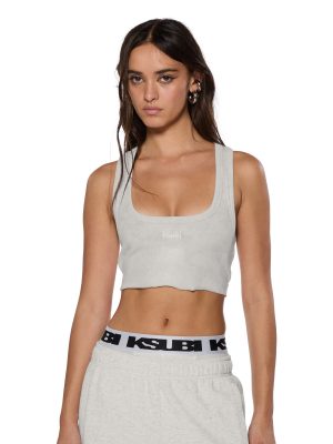 1999 ORIGIN CROP TANK SNOW MARLE