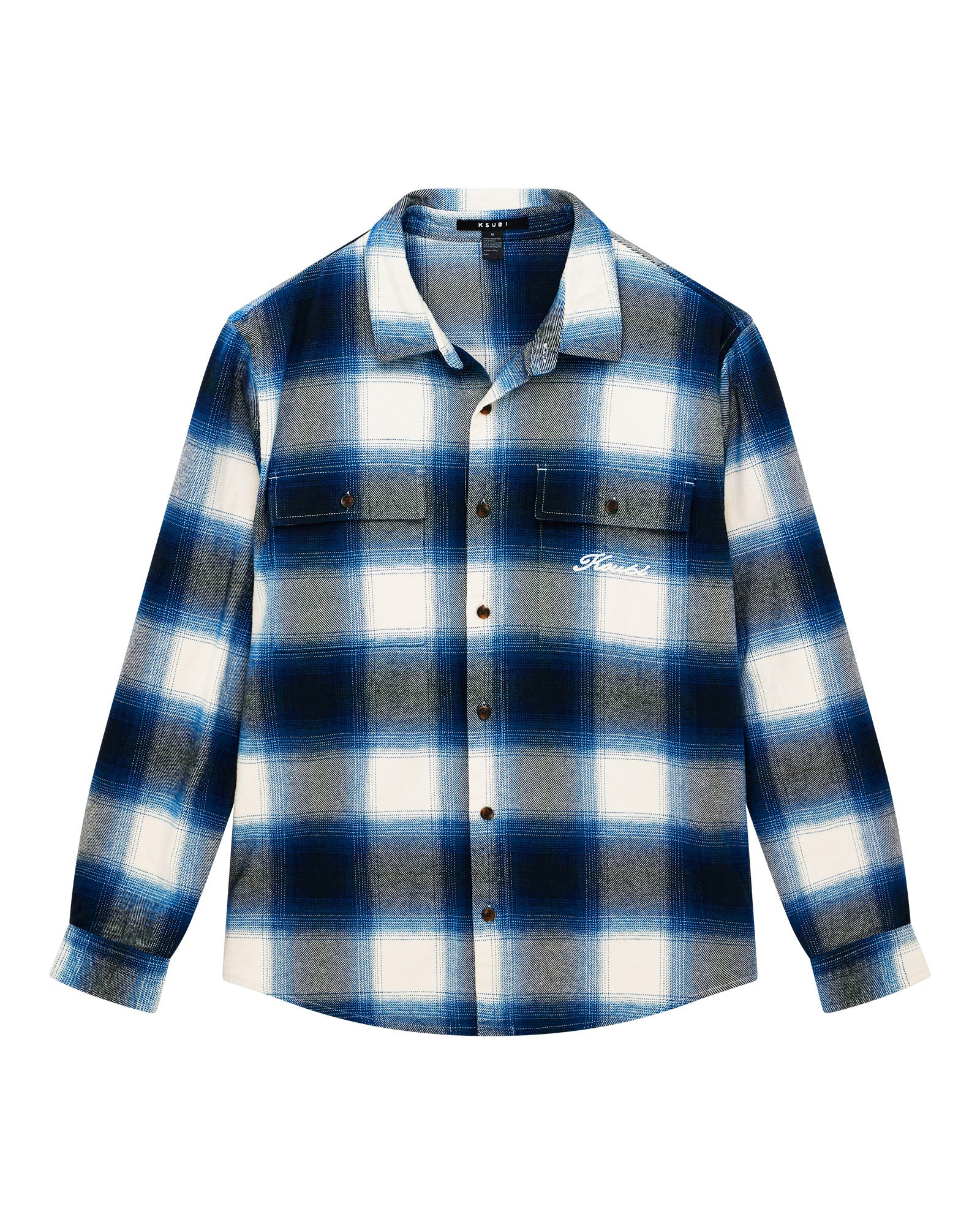 ROSEBOWL LS SHIRT SALTED BLUE - Image 7