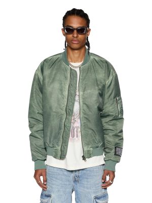 ROYALTY BOMBER KHAKI OVERDYE