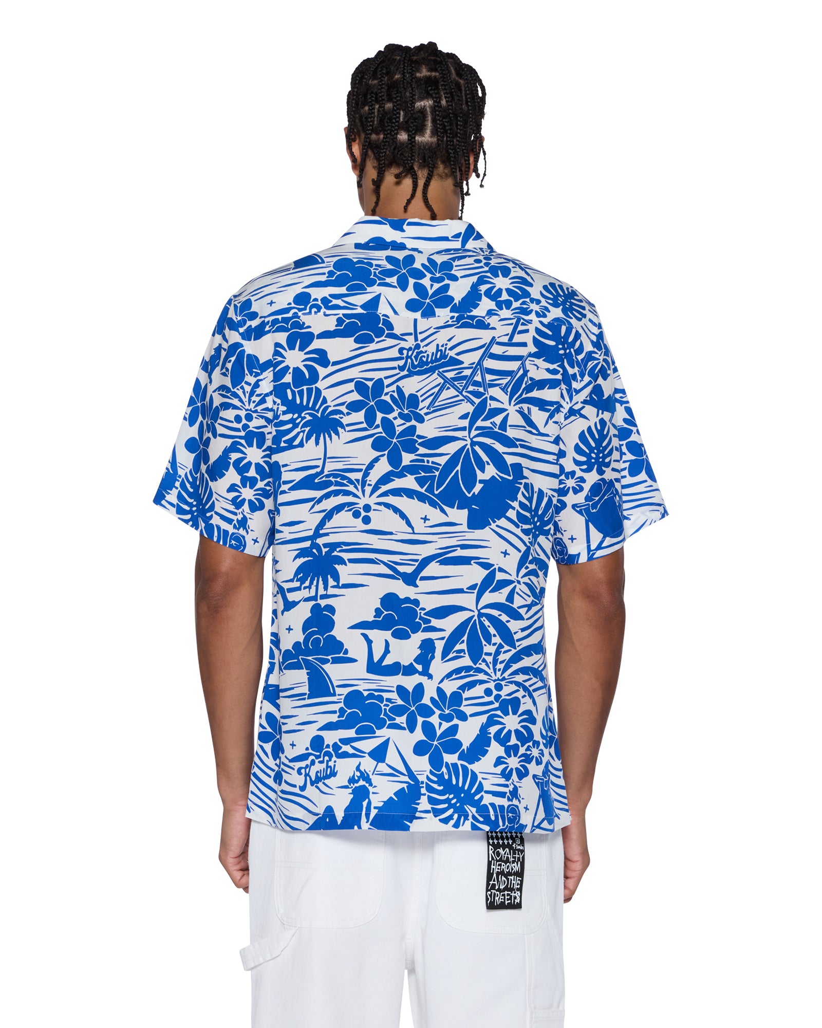 LAGOON SS RESORT SHIRT BLUE - Image 4