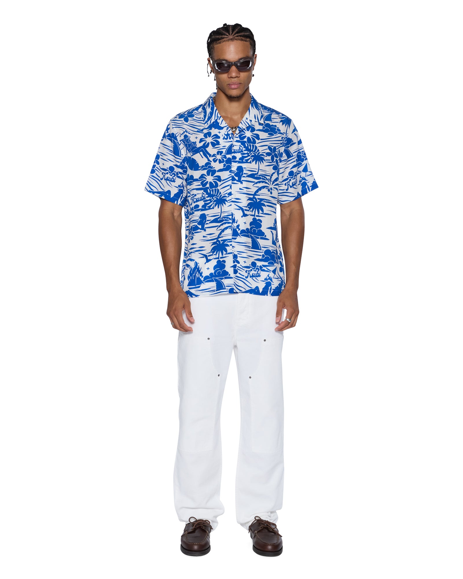 LAGOON SS RESORT SHIRT BLUE - Image 2
