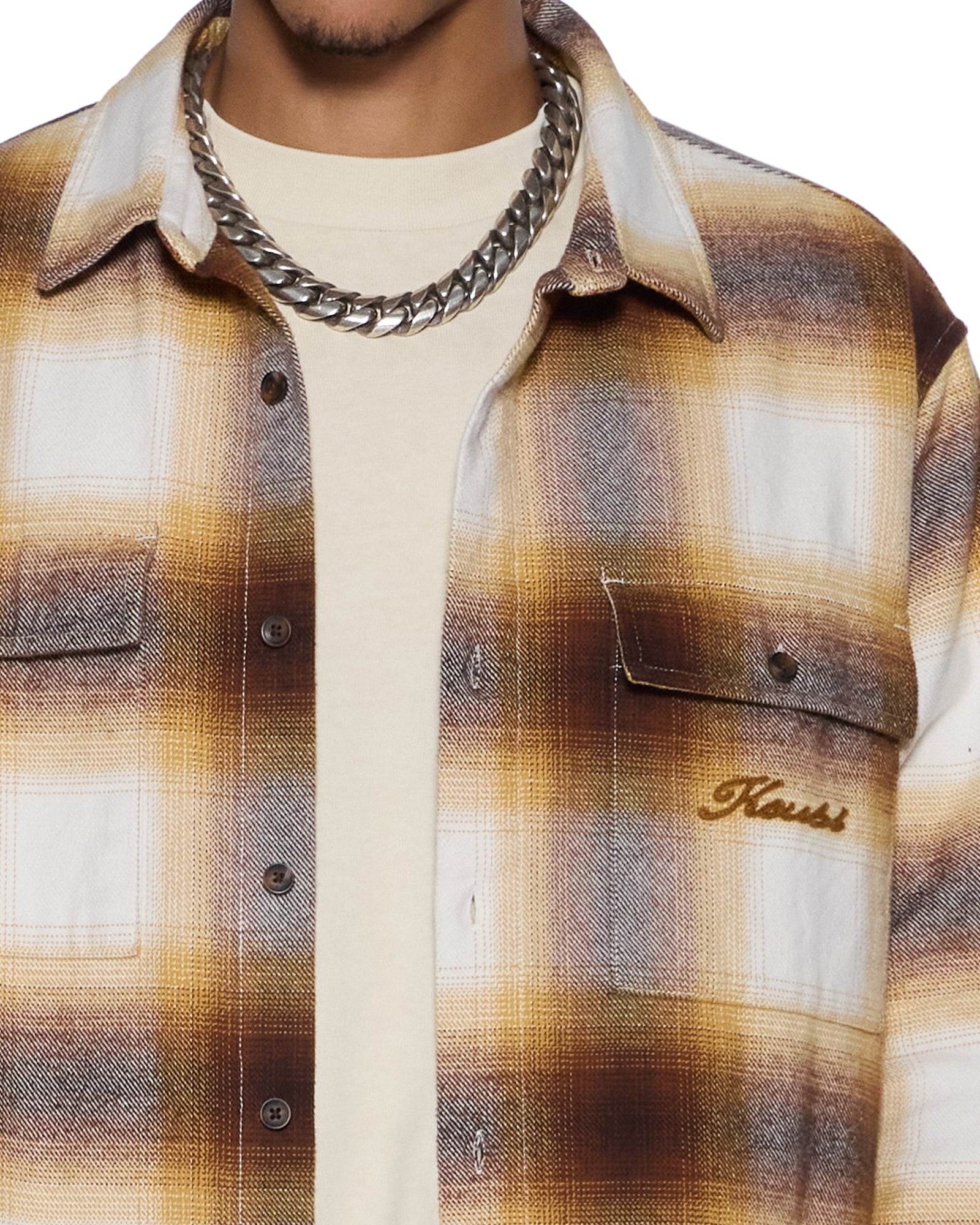 ROSEBOWL LS SHIRT BURNT ORANGE - Image 4