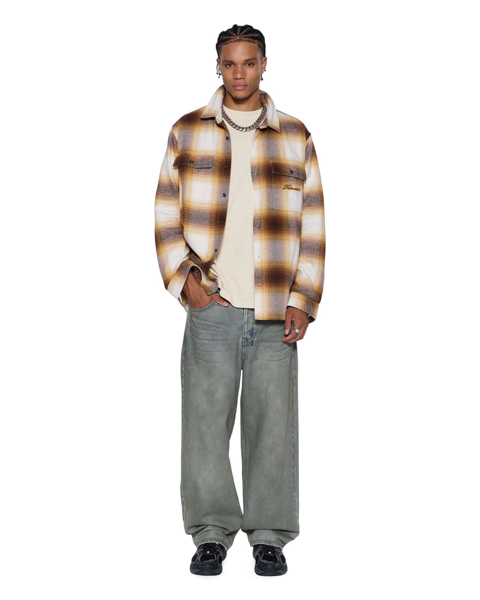 ROSEBOWL LS SHIRT BURNT ORANGE - Image 3