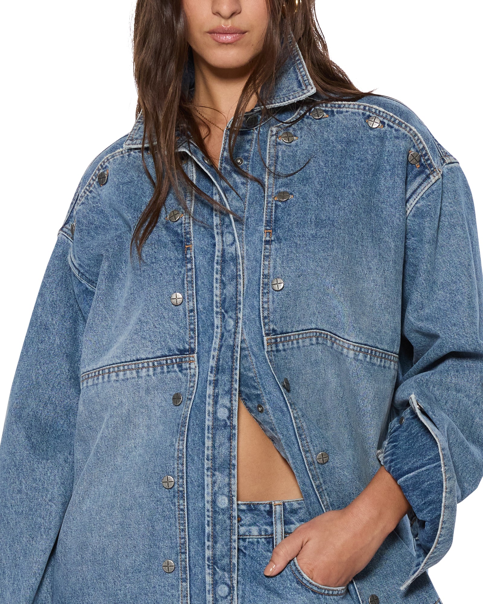 BOLT OVERSIZED LS SHIRT SWEPT - Image 3