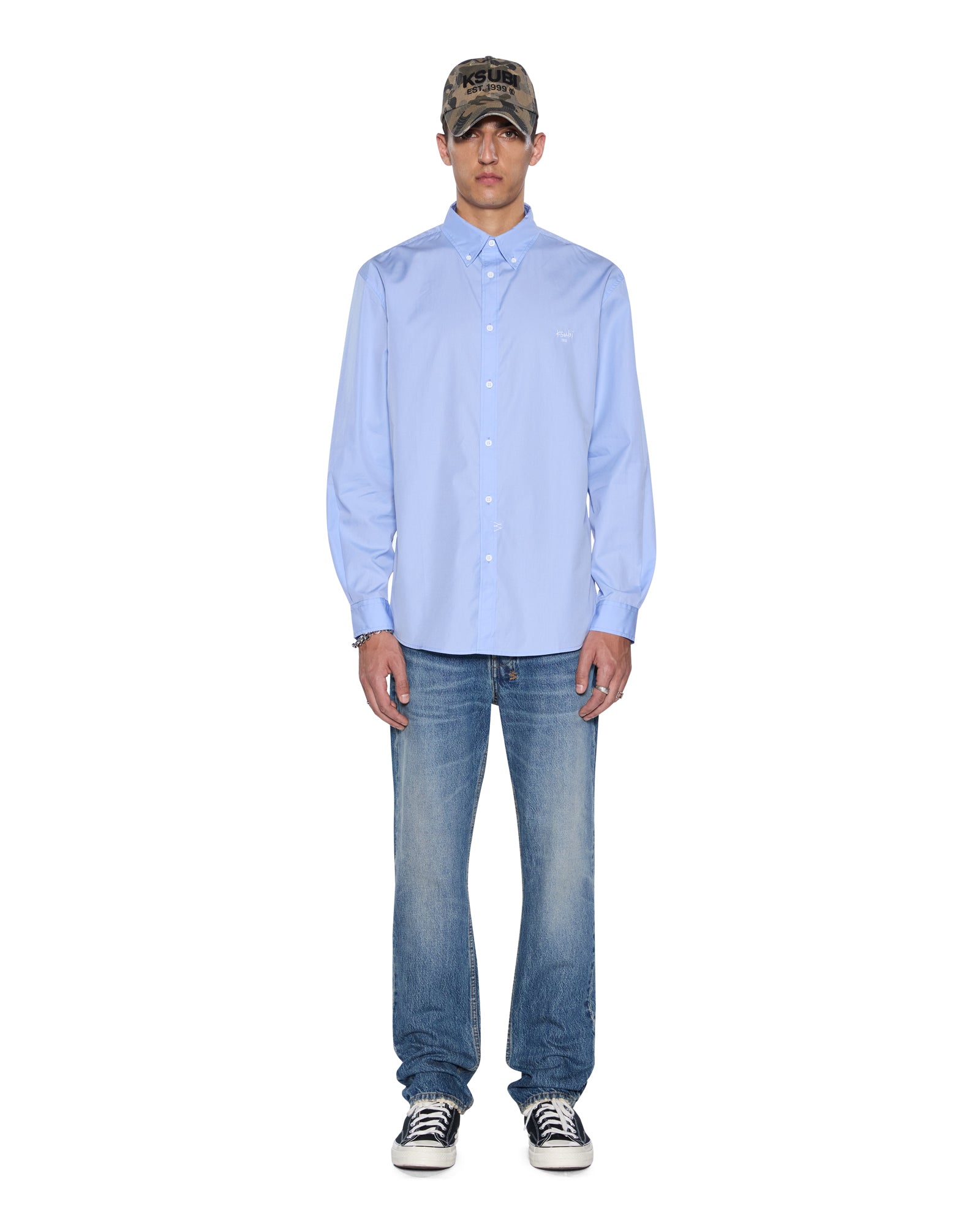 KADE LS SHIRT DEEP BLUE - Image 2