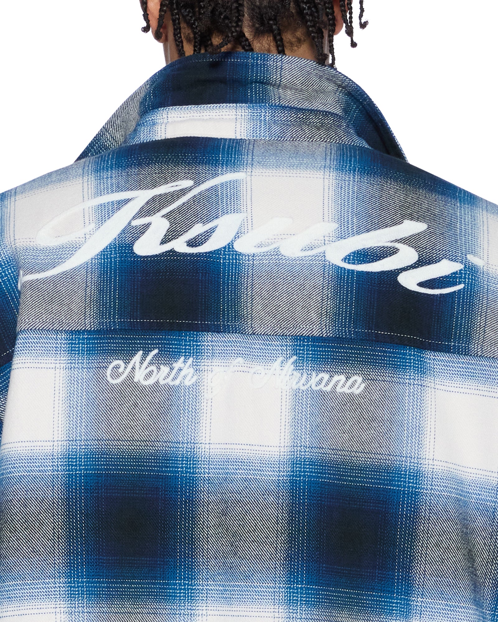 ROSEBOWL LS SHIRT SALTED BLUE - Image 4