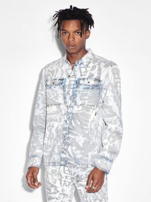 SCORPIO LS SHIRT KOLLAGE ICEY