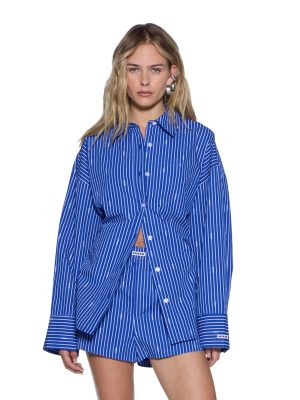 ASTRA SHIRT COBALT STRIPE