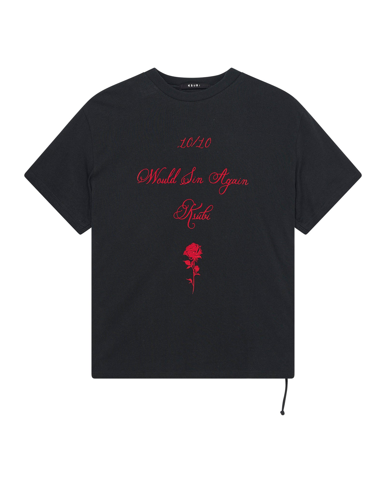 SIN AGAIN BIGGIE SS TEE JET BLACK - Image 5